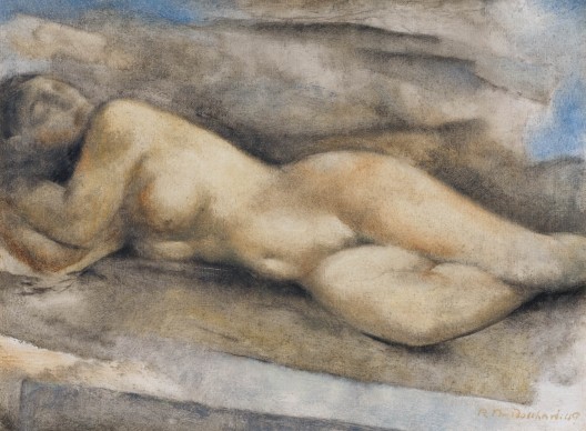 Rodolphe-Théophile Bosshard - Nu allongé